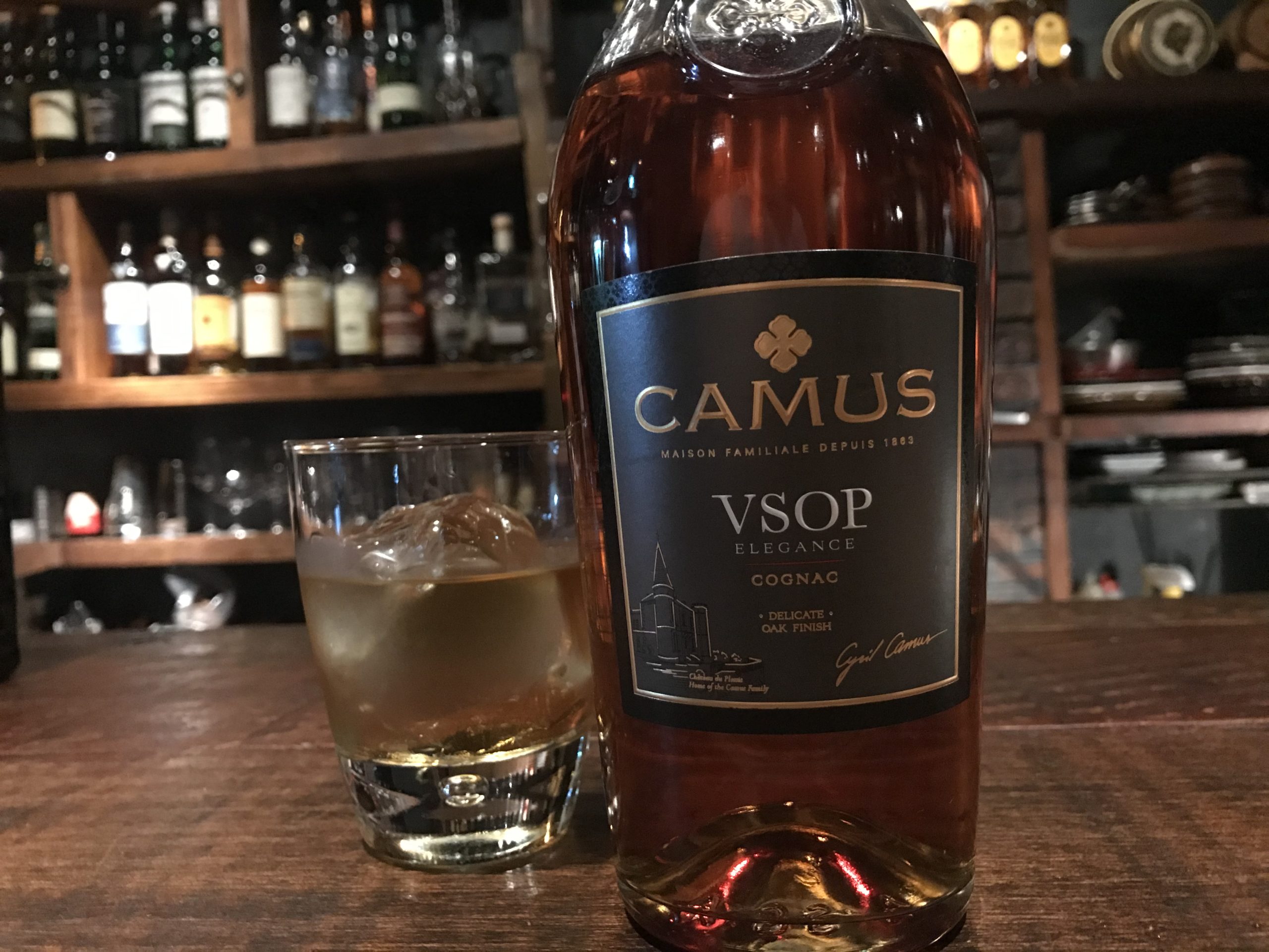 親しみやすいコニャック、カミュVSOPエレガンス。 - 酒と共感の日々