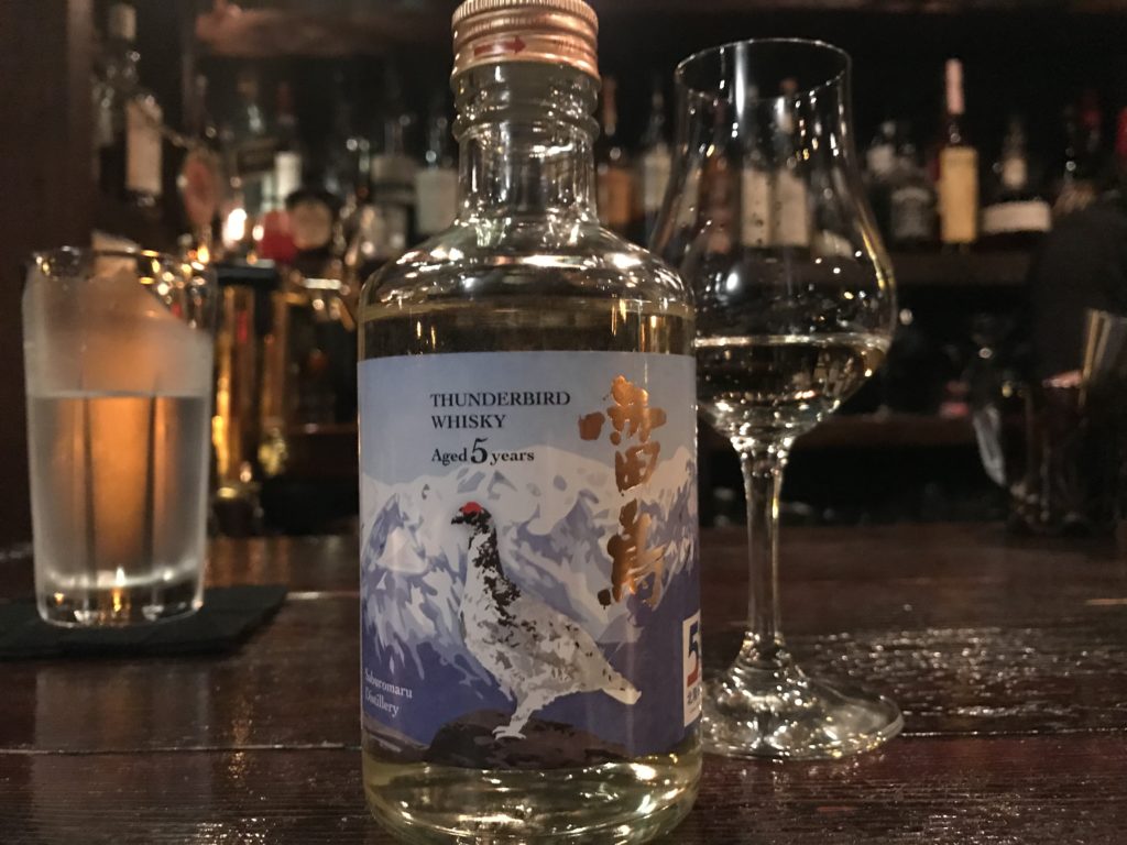 若鶴酒造　雷鳥5年　thunderbird whisky 若鶴酒造 雷鳥5年 thunderbird whisky 飲料・酒