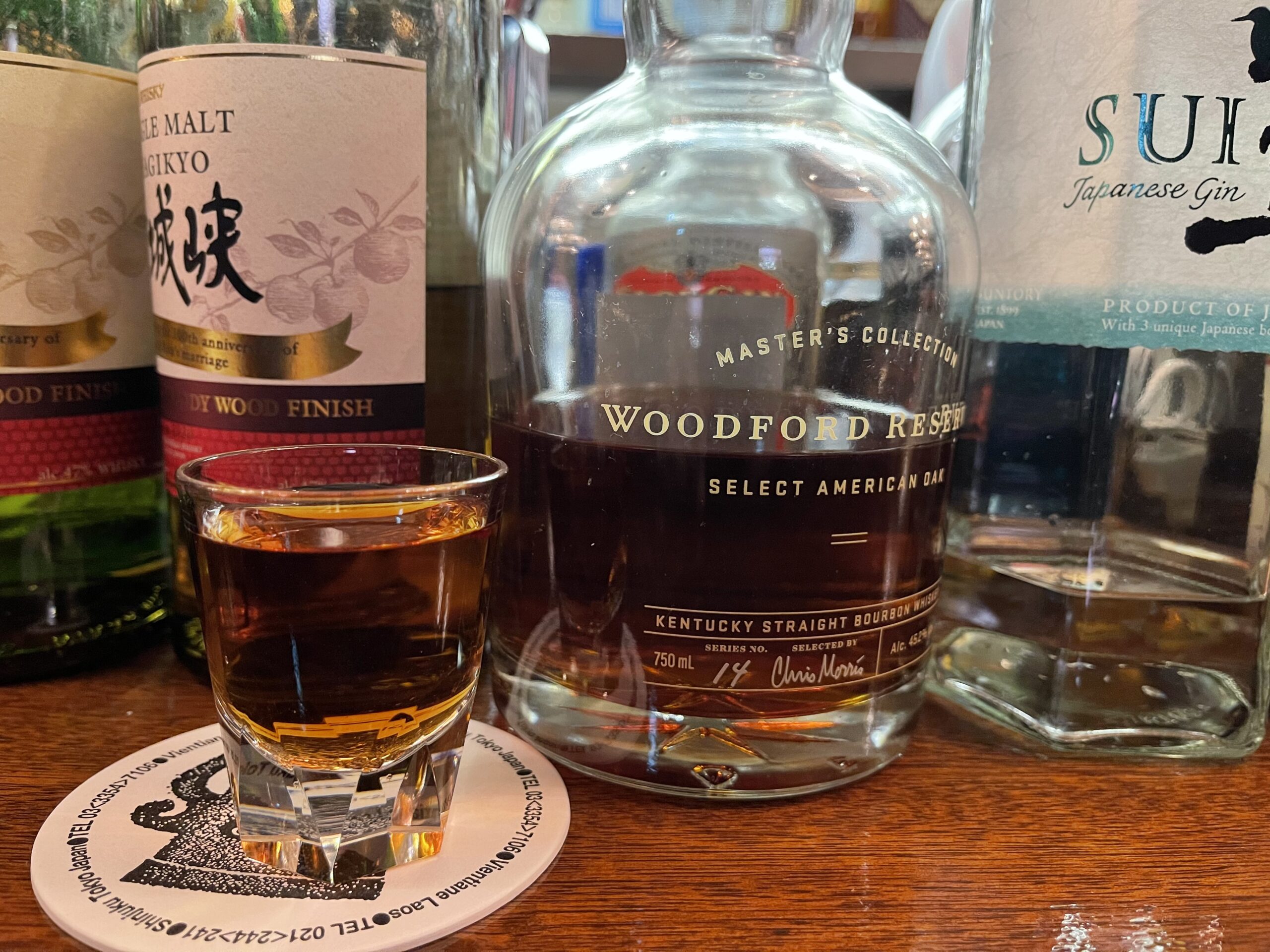 ウッドフォードリザーブ セレクトアメリカンオーク、甘さ穏やか。 - 酒