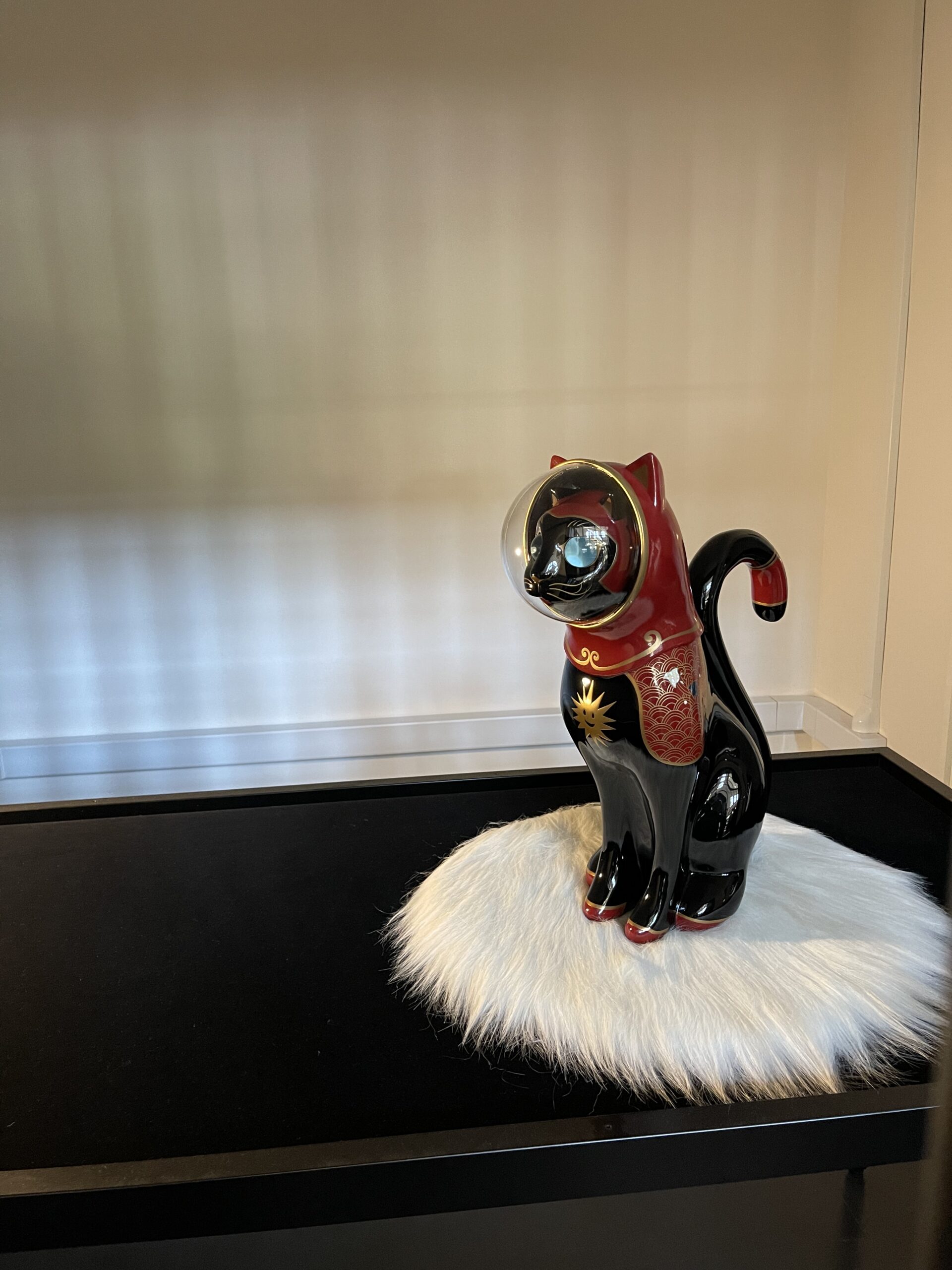 大原美術館 新児島館と中之島美術館のネコちゃん（展示作品）の意外な