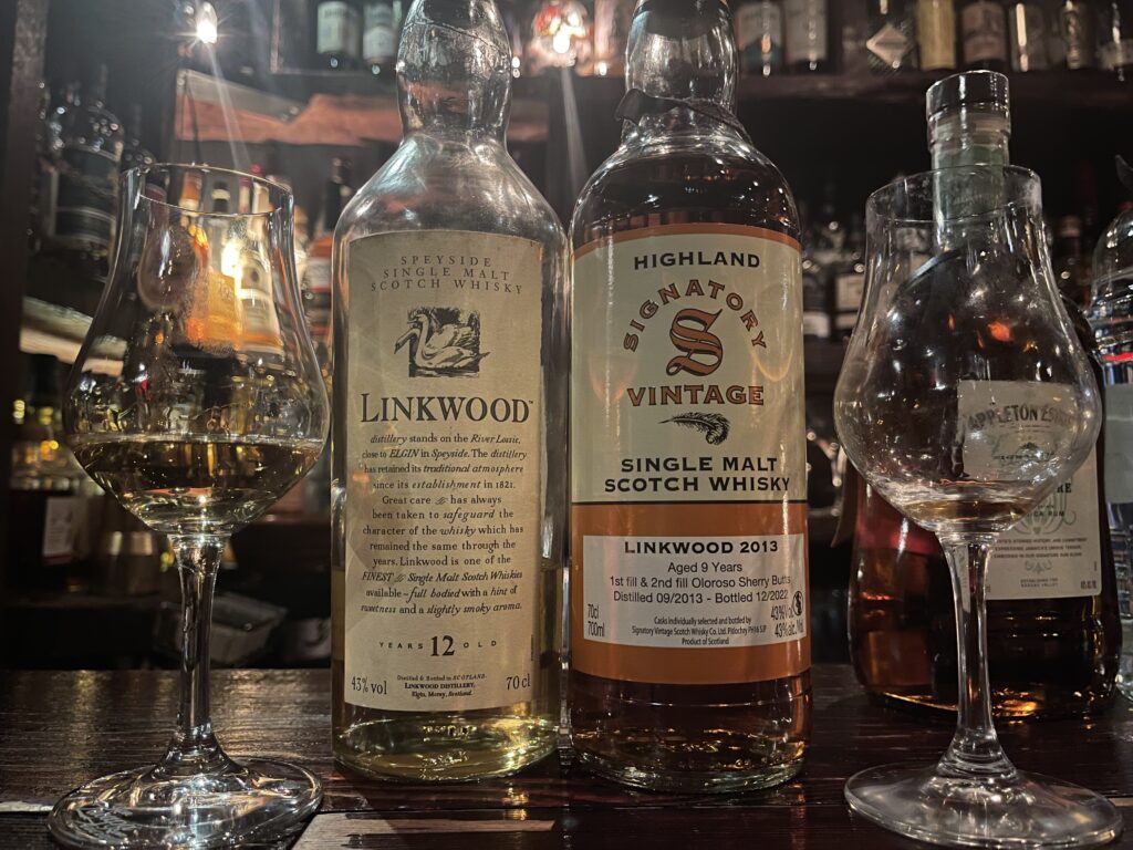 リンクウッドの短熟＝9年と12年を飲み比べ。 - 酒と共感の日々