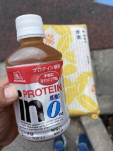 森永製菓のプロテインドリンク