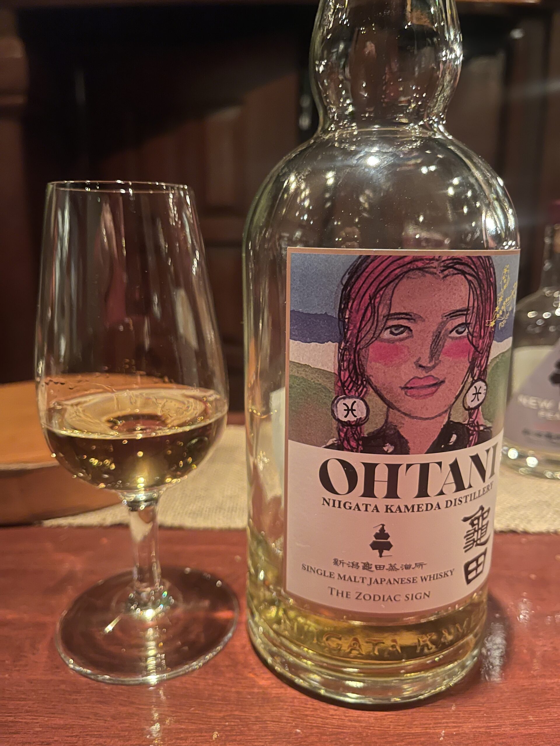 OHTANI WHISKY 新潟亀田 zodiac sign series「Pisces」をテイスティング