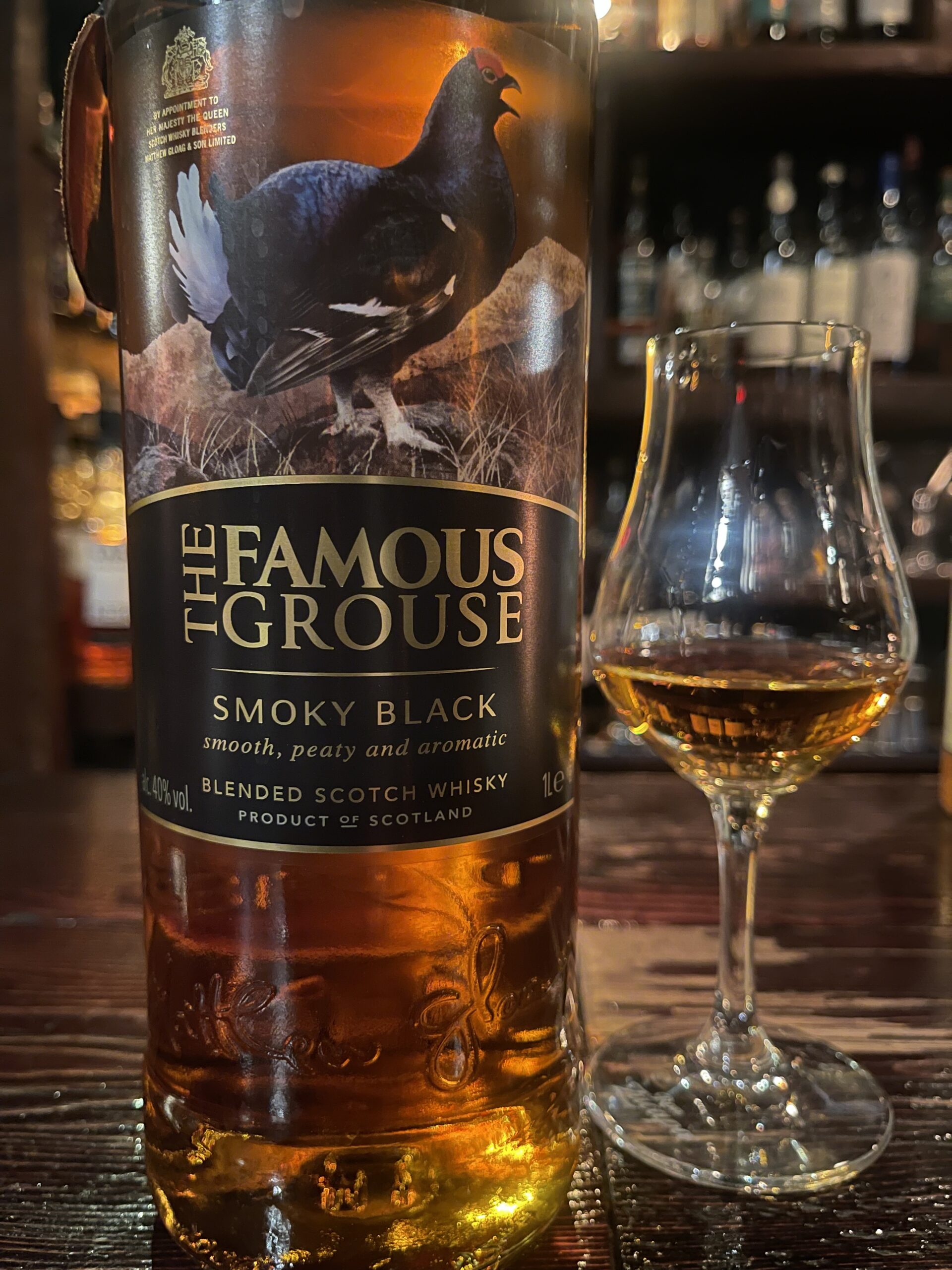 フェイマスグラウス スモーキーブラックをテイスティング