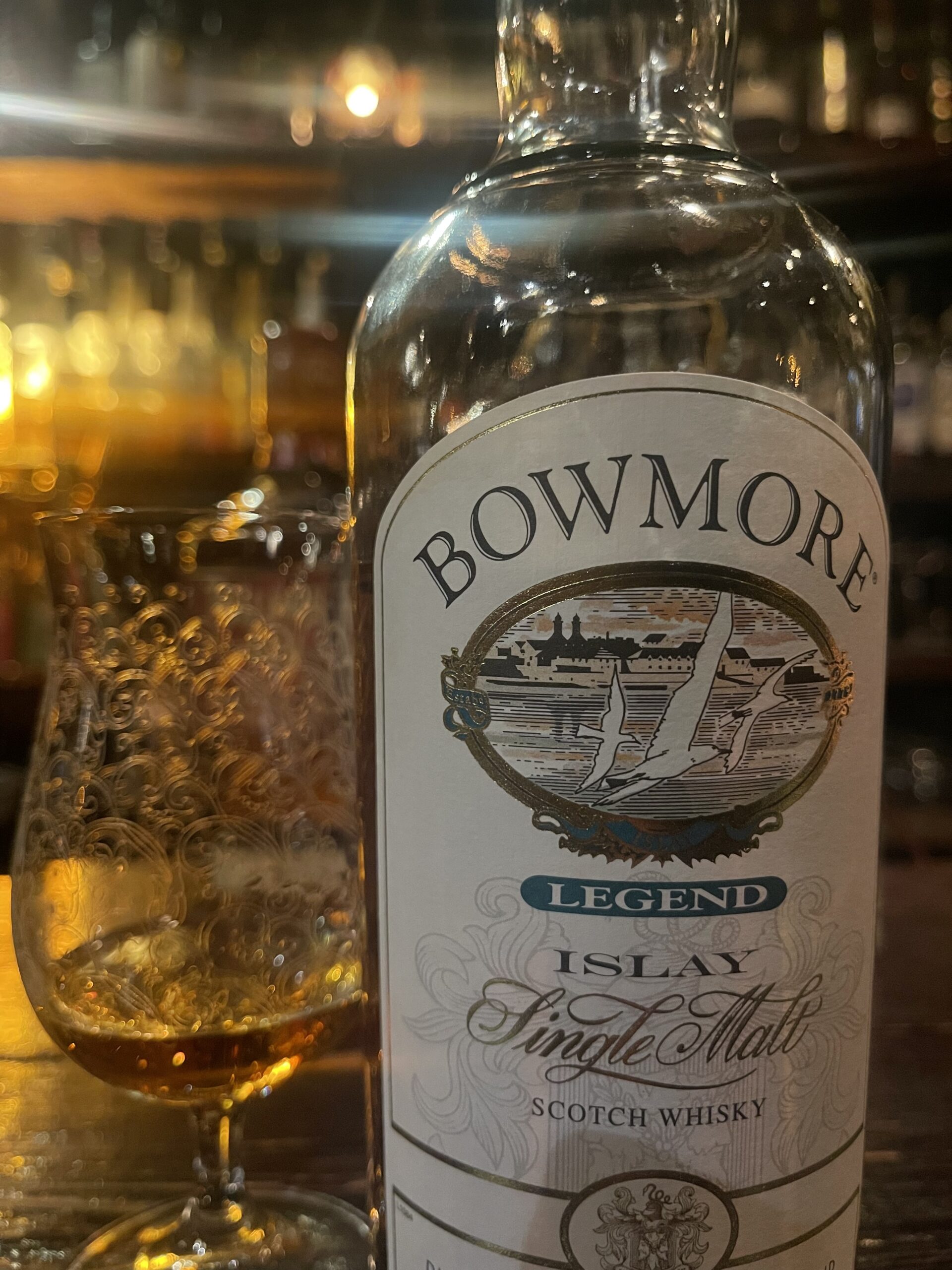 ボウモア レジェンド（カモメラベル）をテイスティング