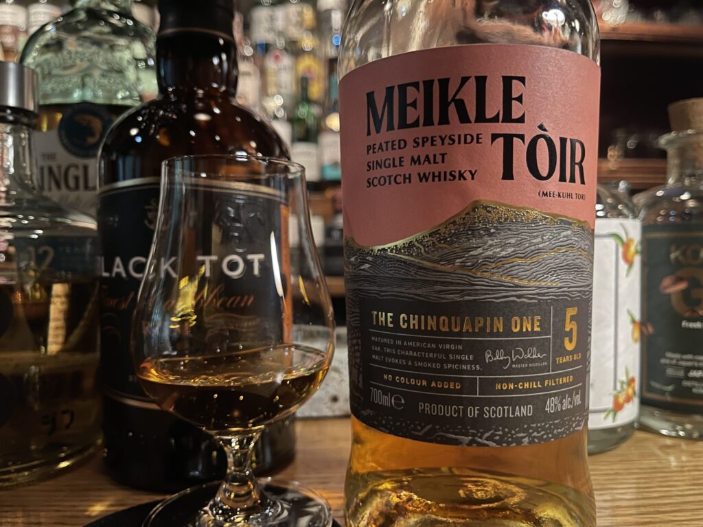 ミークルトール ザ・チンカピン ワン5年：スモークよりも特徴的な甘さ