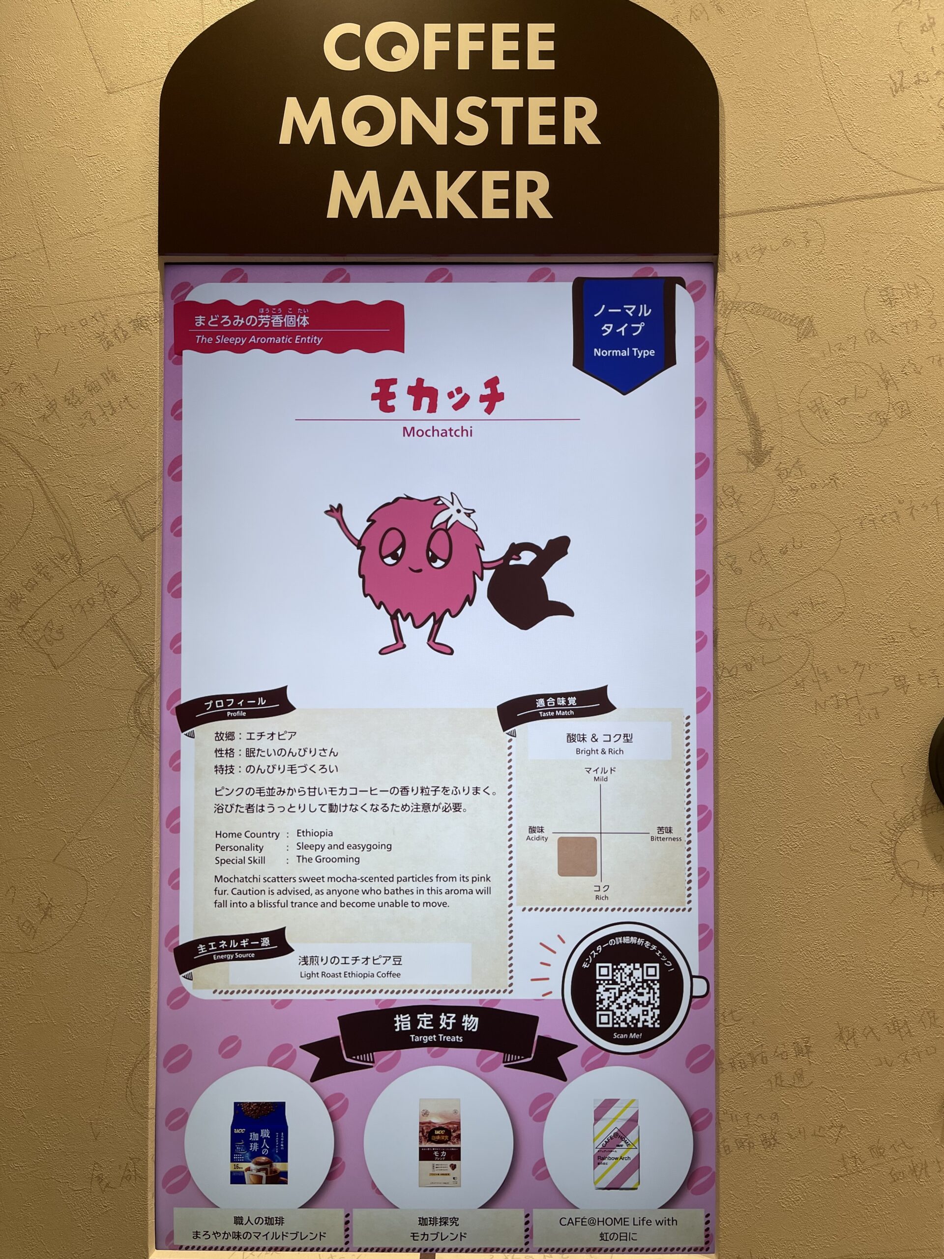 UCCコーヒー博物館のコーヒータイプ診断(2)